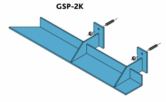 Угловой кронштейн для кирпичных перемычек левый BAUT GSP-2K